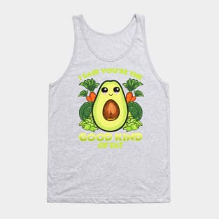 Avocado Good Kind Of Fat Funny Humor Quotes Food Tank Top